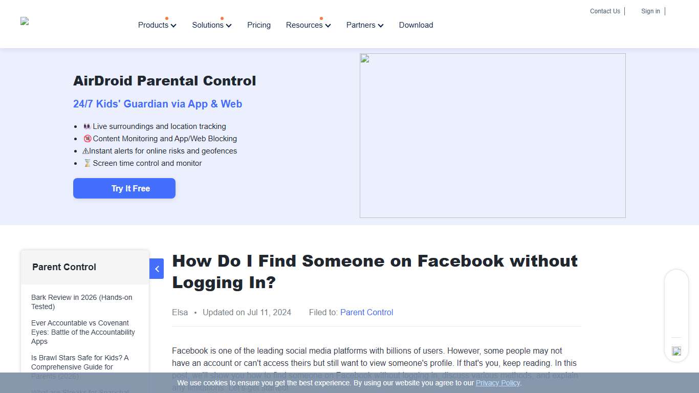 How Do I Find Someone on Facebook without Logging In?