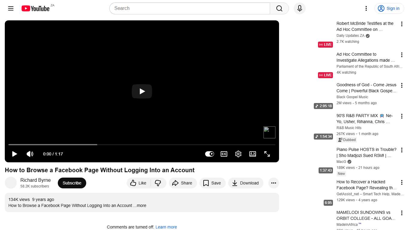 How to Browse a Facebook Page Without Logging Into an Account - YouTube